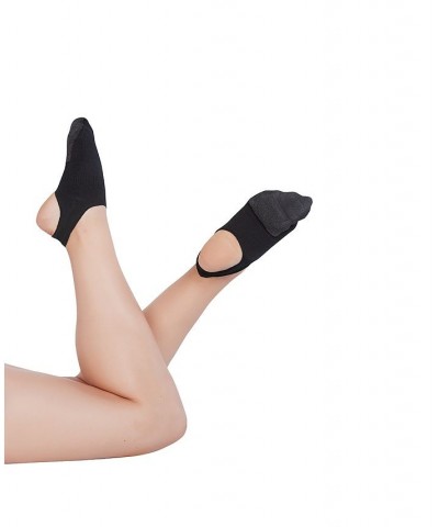 The Alpha: Half-Sole Padded Compression Arch Support Barre/Yoga Socks Black $19.80 Socks