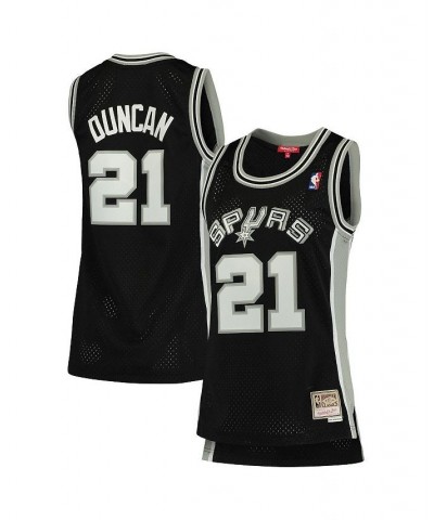 Women's Tim Duncan Black San Antonio Spurs 1998-99 Hardwood Classics Swingman Jersey Black $46.00 Jersey