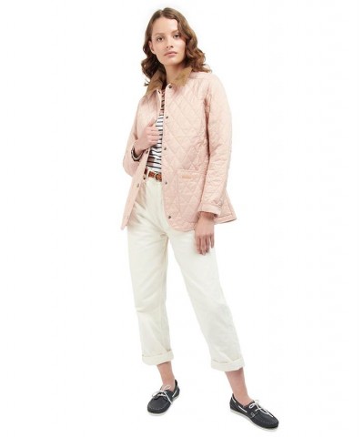 Women's Annandale Quilted Jacket Pink $92.00 Coats