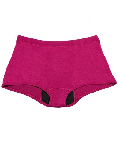 Leak proof Comfort Boy short Red $33.00 Panty