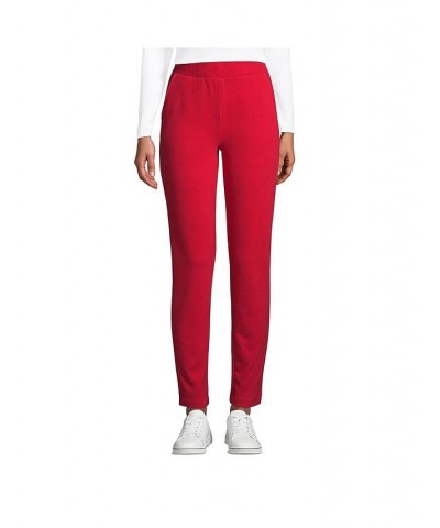 Women's Petite Serious Sweats Ankle Sweatpants Rich red $34.98 Pants