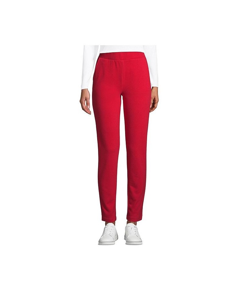 Women's Petite Serious Sweats Ankle Sweatpants Rich red $34.98 Pants