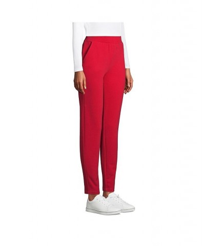 Women's Petite Serious Sweats Ankle Sweatpants Rich red $34.98 Pants