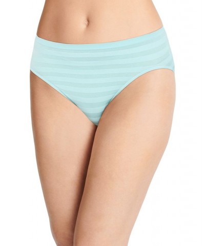 Seamfree Matte and Shine Hi-Cut Underwear 1306 Extended Sizes Light $9.30 Panty