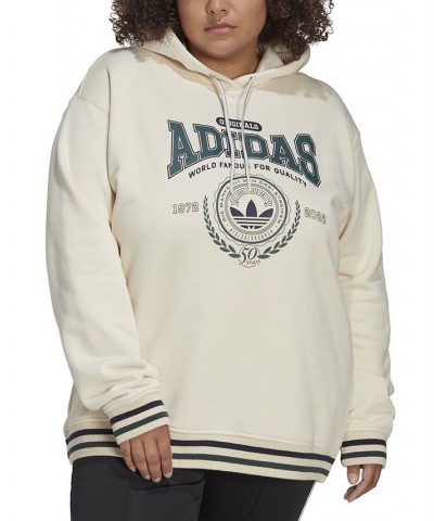 Plus Size Class of '72 Logo Hoodie White $32.00 Sweatshirts