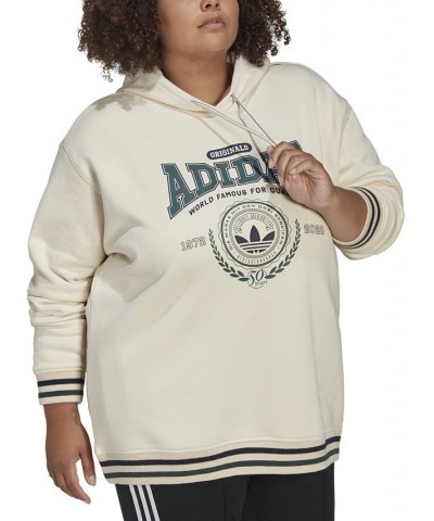 Plus Size Class of '72 Logo Hoodie White $32.00 Sweatshirts