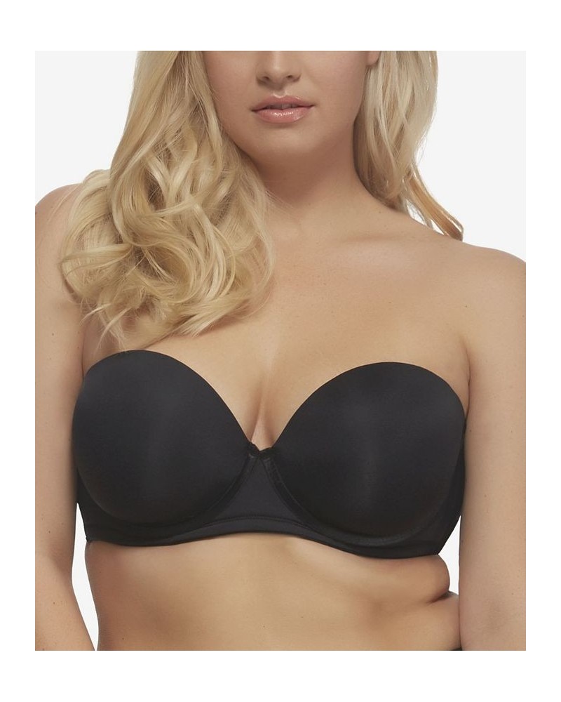 Marvelous Full Figure Strapless Contour Bra Black $19.23 Bras