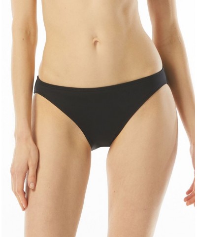 Cropped Ring-Trim Bikini Top & Bottom Black $38.64 Swimsuits