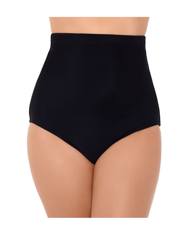 Ultra High-Waist Swim Bottoms Black $23.52 Swimsuits