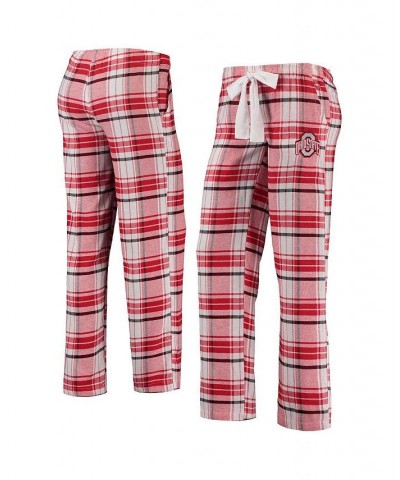 Women's Scarlet Black Ohio State Buckeyes Accolade Flannel Pants $20.00 Pajama