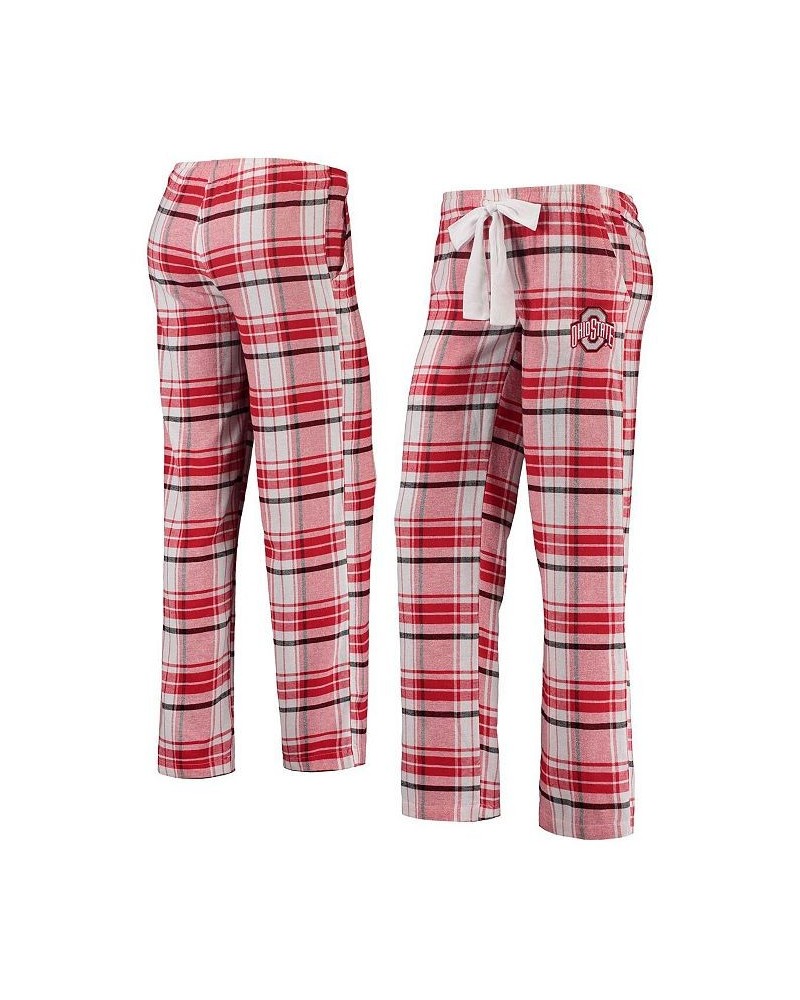 Women's Scarlet Black Ohio State Buckeyes Accolade Flannel Pants $20.00 Pajama