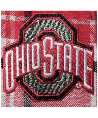 Women's Scarlet Black Ohio State Buckeyes Accolade Flannel Pants $20.00 Pajama