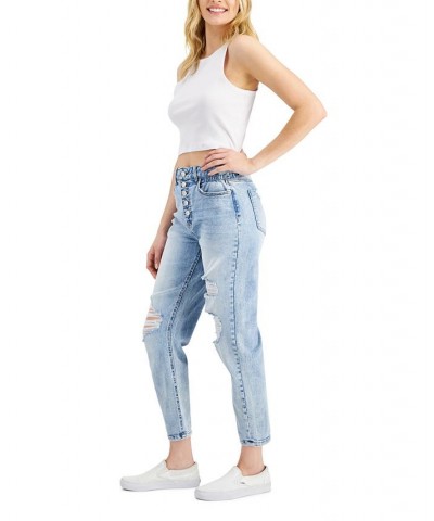 Juniors' Distressed Button-Fly Jeans Caesar $15.60 Jeans