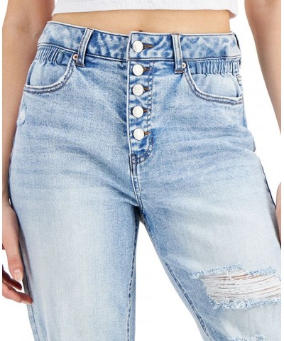 Juniors' Distressed Button-Fly Jeans Caesar $15.60 Jeans