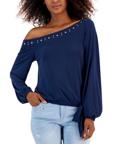 Women's Asymmetric Top Indigo Sea $23.45 Tops