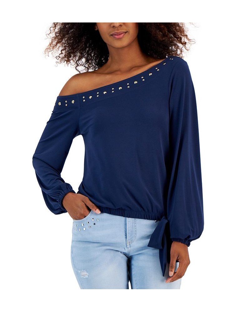 Women's Asymmetric Top Indigo Sea $23.45 Tops