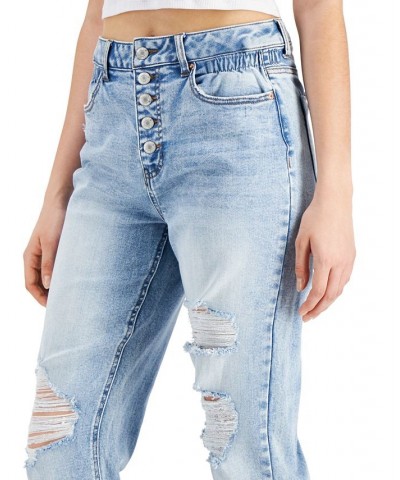 Juniors' Distressed Button-Fly Jeans Caesar $15.60 Jeans