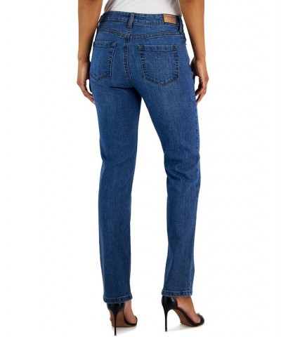 Women's Front-Fly Straight-Leg Jeans Amagnsette Wash $22.68 Jeans