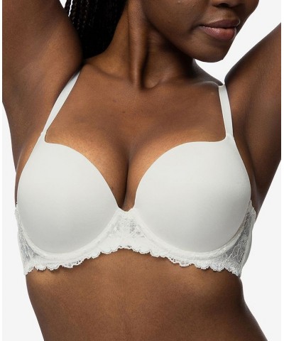 Women's Claire Push Up Plunge Bra D17221A White $21.09 Bras