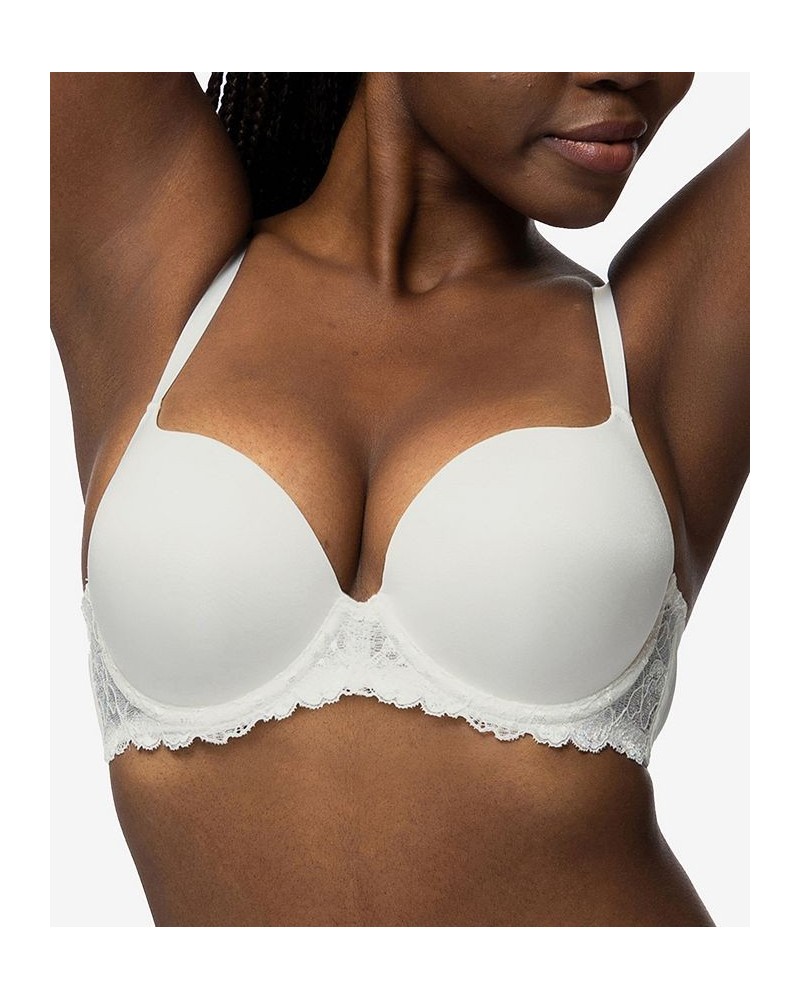 Women's Claire Push Up Plunge Bra D17221A White $21.09 Bras