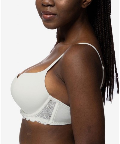 Women's Claire Push Up Plunge Bra D17221A White $21.09 Bras