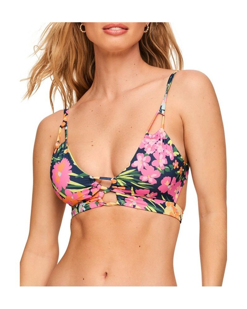 Tatiana Women's Swimwear Bra Top Blue $31.87 Swimsuits