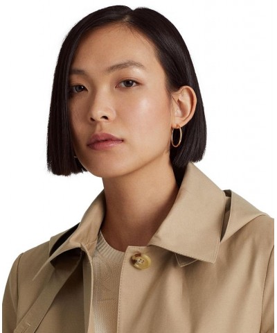 Women's Petite Hooded Raincoat Tan/Beige $51.92 Coats