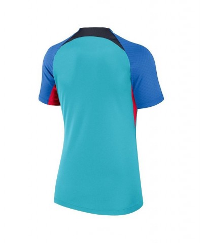 Women's Turquoise Barcelona 2022/23 Strike Performance Top Turquoise $31.79 Tops