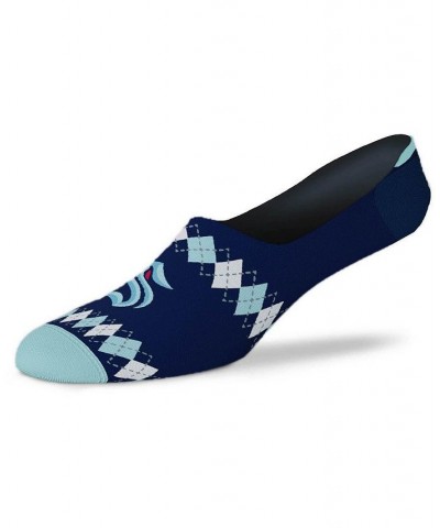 Women's Seattle Kraken Micro Argyle No-Show Socks Multi $9.20 Socks