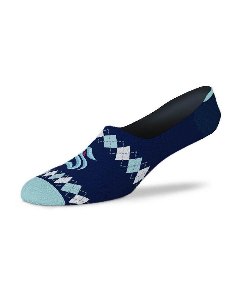 Women's Seattle Kraken Micro Argyle No-Show Socks Multi $9.20 Socks