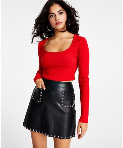 Cropped Top & Midi Skirt Cherry On Top $11.63 Skirts