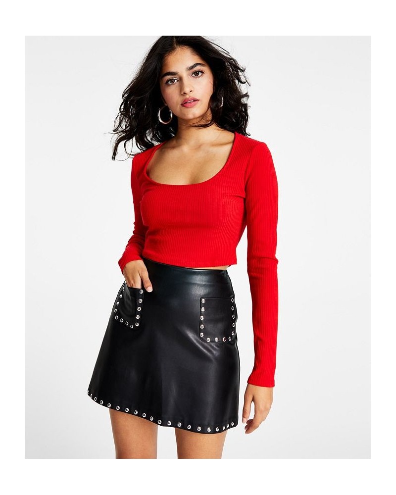 Cropped Top & Midi Skirt Cherry On Top $11.63 Skirts