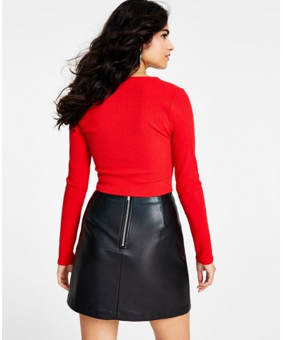 Cropped Top & Midi Skirt Cherry On Top $11.63 Skirts