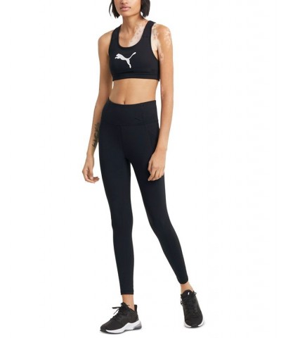 Women's 4Keeps Medium Impact Sports Bra Black $13.33 Bras