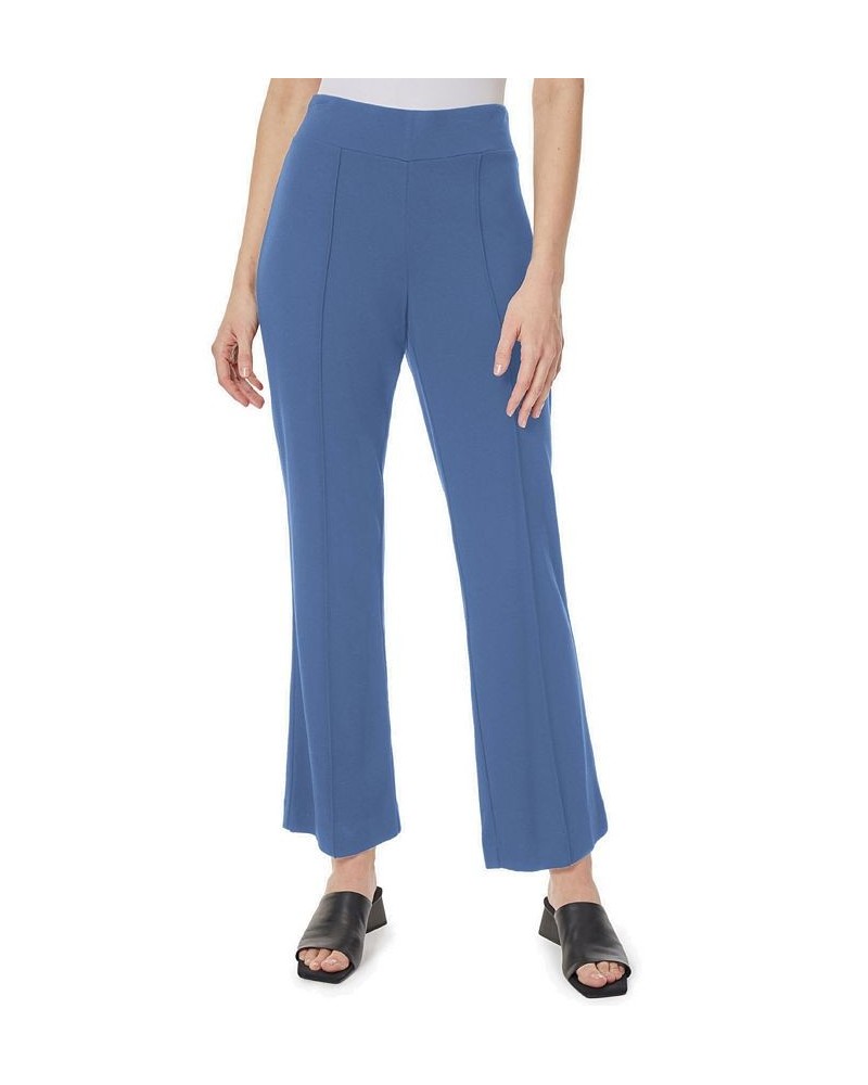 Women's Pull On Seam Wide Leg Pants Blue $20.90 Pants