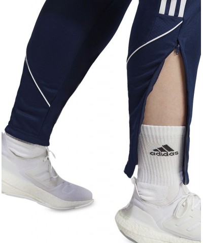 Plus Size Tiro 23 League 3-Stripes Track Pants Blue $27.60 Pants