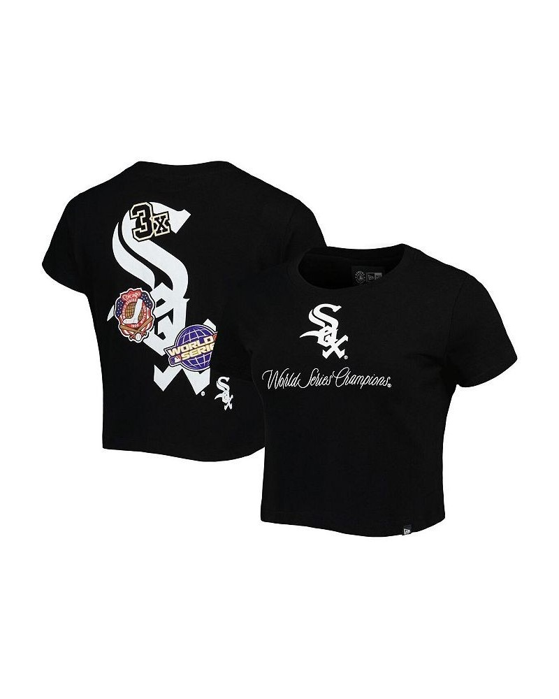 Women's Black Chicago White Sox Historic Champs T-shirt Black $21.15 Tops