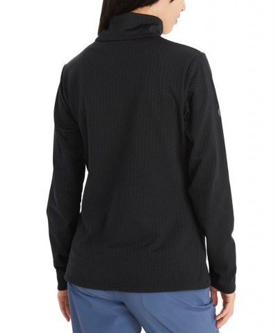 Women's Leconte Jacquard Fleece Active Jacket Black $37.40 Jackets