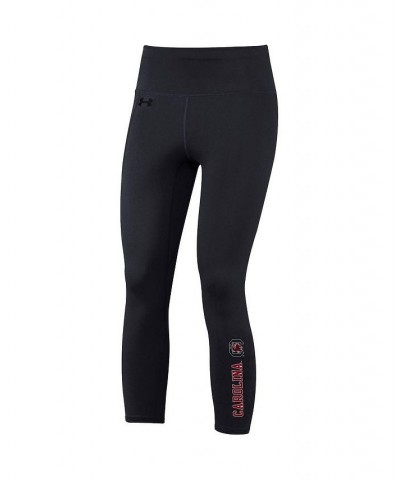 Women's Black South Carolina Gamecocks Motion Performance Ankle-Cropped Leggings Black $29.90 Pants