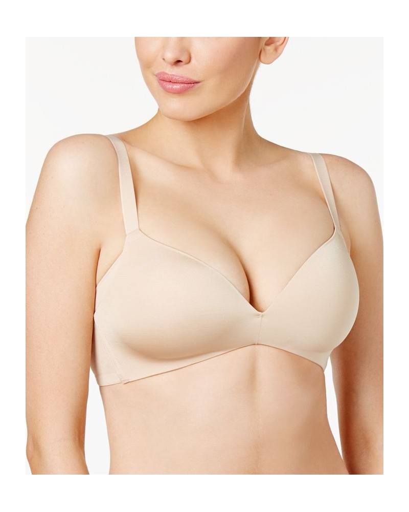 Ultimate Side Smoother Wireless Bra 852281 Sand (Nude 5) $38.40 Bras