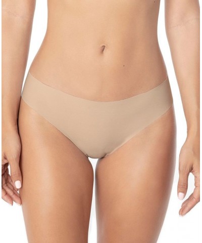 No Ride-Up Seamless Thong Panty Tan/Beige $12.42 Panty