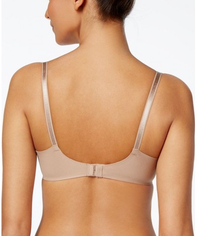 Warners No Side Effects Underarm-Smoothing Comfort Underwire Lightly Lined T-Shirt Bra 1356 Tan/Beige $12.99 Bras