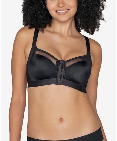 Back Support Posture Corrector Wireless Bra with Contour Cups 011936 Black $28.60 Bras