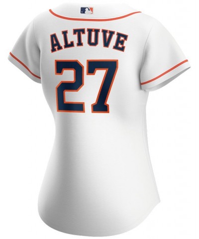 Houston Astros Women's Jose Altuve Official Player Replica Jersey White $55.10 Jersey