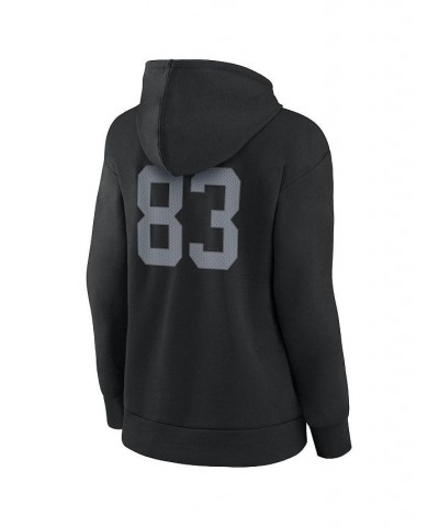 Women's Branded Darren Waller Black Las Vegas Raiders Player Icon Name and Number Pullover Hoodie Black $42.50 Sweatshirts