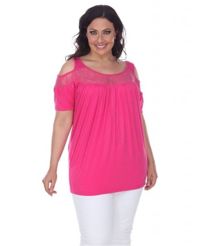 Plus Size Bexley Tunic Top Pink $28.52 Tops