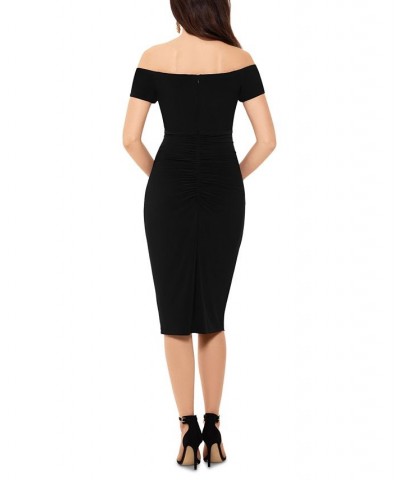 Off-The-Shoulder Dress Black $69.50 Dresses