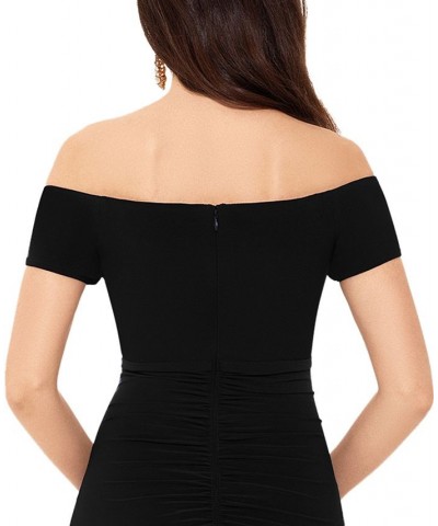 Off-The-Shoulder Dress Black $69.50 Dresses