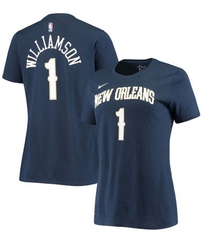 Women's Zion Williamson Navy New Orleans Pelicans Name & Number Performance T-shirt Navy $20.00 Tops