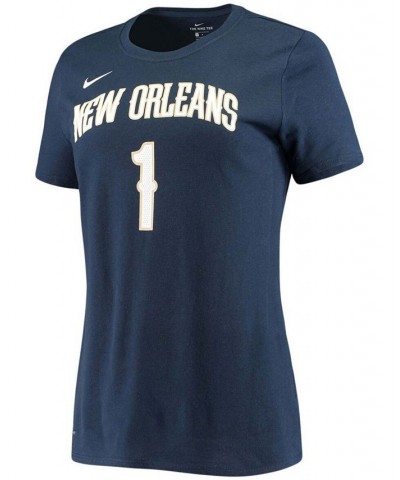 Women's Zion Williamson Navy New Orleans Pelicans Name & Number Performance T-shirt Navy $20.00 Tops